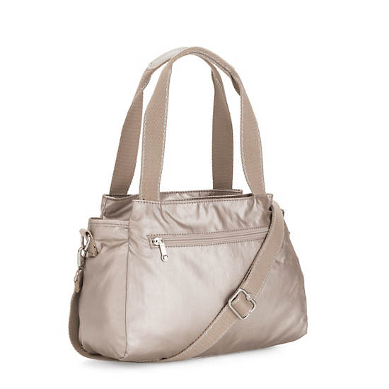 Kipling Elysia Metallic Skulderveske Beige | NO 1810IL